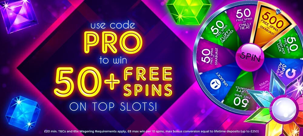 50 Free Spins - BonanzaSlots