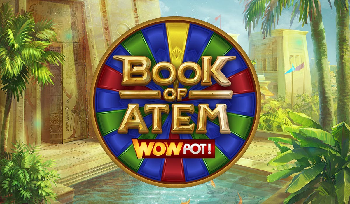 Book of Atem Wowpot Slot Banner