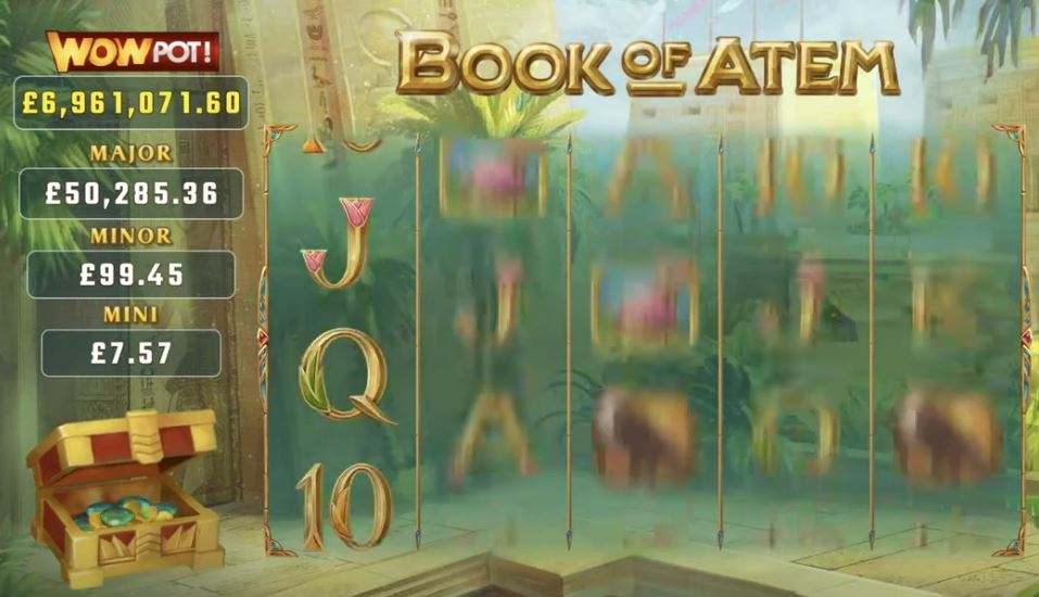 Book of Atem Wowpot Slot Gameplay