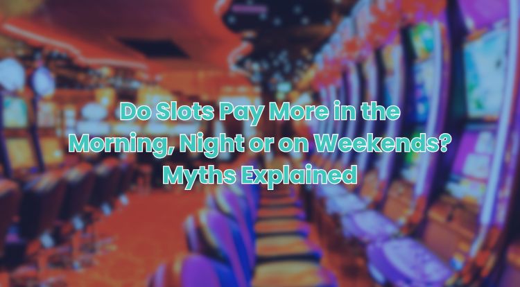 Do Slots Pay More in the Morning, Night or on Weekends? Myths Explained