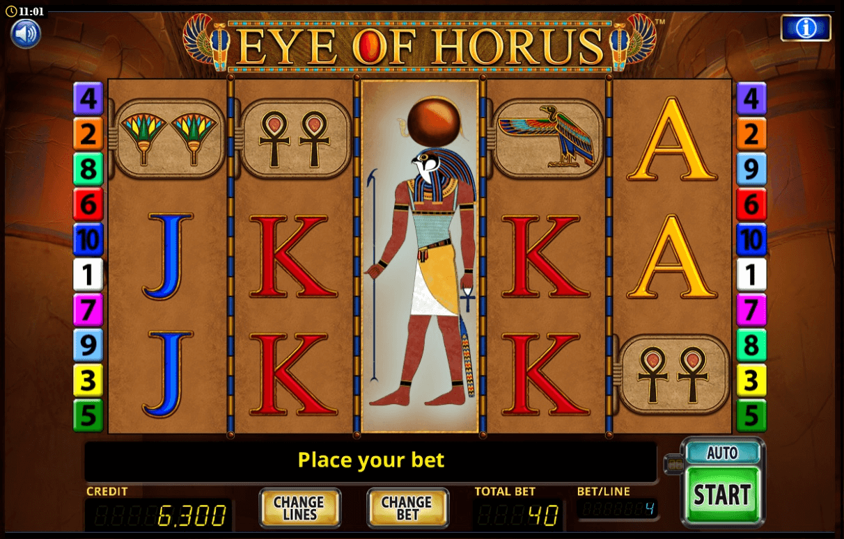 Eye of Horus Slot Bonus