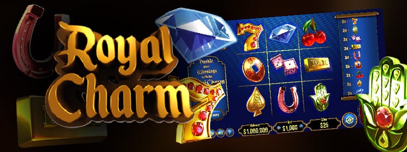 Royal Charm Slot Logo Bonanza Slots