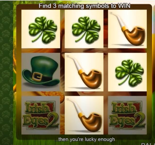 Scratch Irish Eyes 2 Bonus