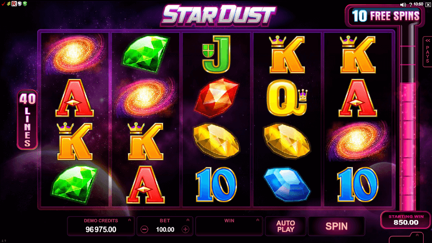 Stardust Slot Bonus
