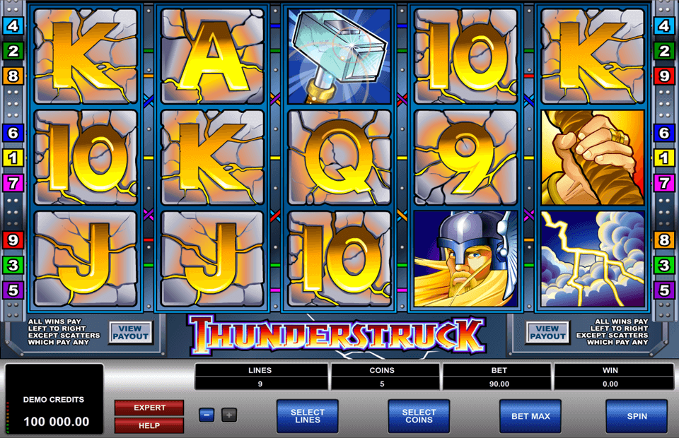 Thunderstruck Slot Bonus