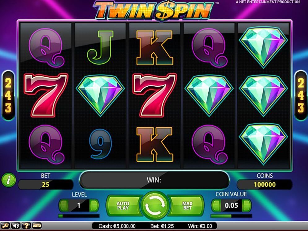 Twin Spin Slot Gameplay