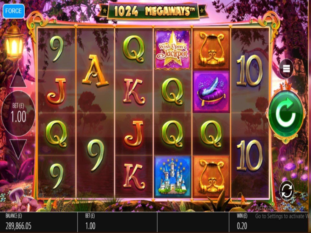 Wish Upon a Jackpot Megaways Slot Gameplay