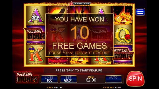 Mustang Money Slots Free Spins