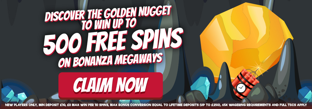 500FreeSpins promotion - Bonanza-Slots