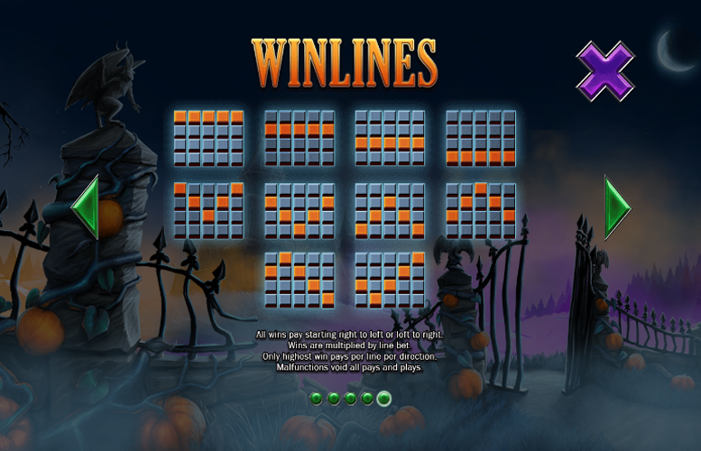 Pumpkin Bonanza Slot Paylines