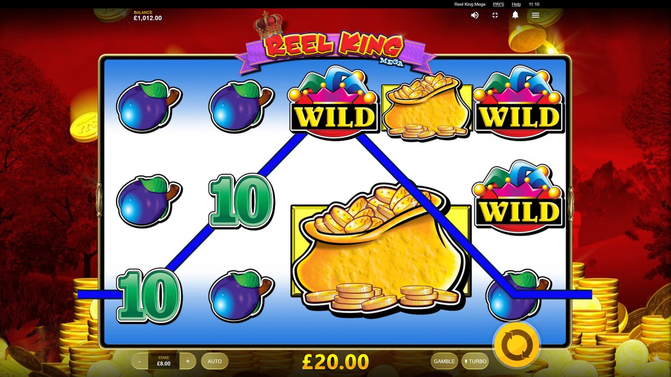 Reel King Mega Slot Paylines