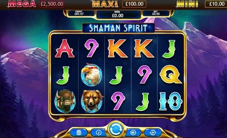 Shaman Spirit Jackpot Slot Gameplay