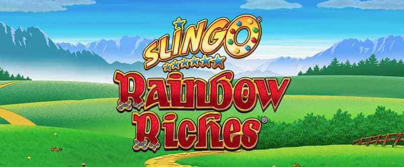 Slingo Rainbow Riches Slot Banner