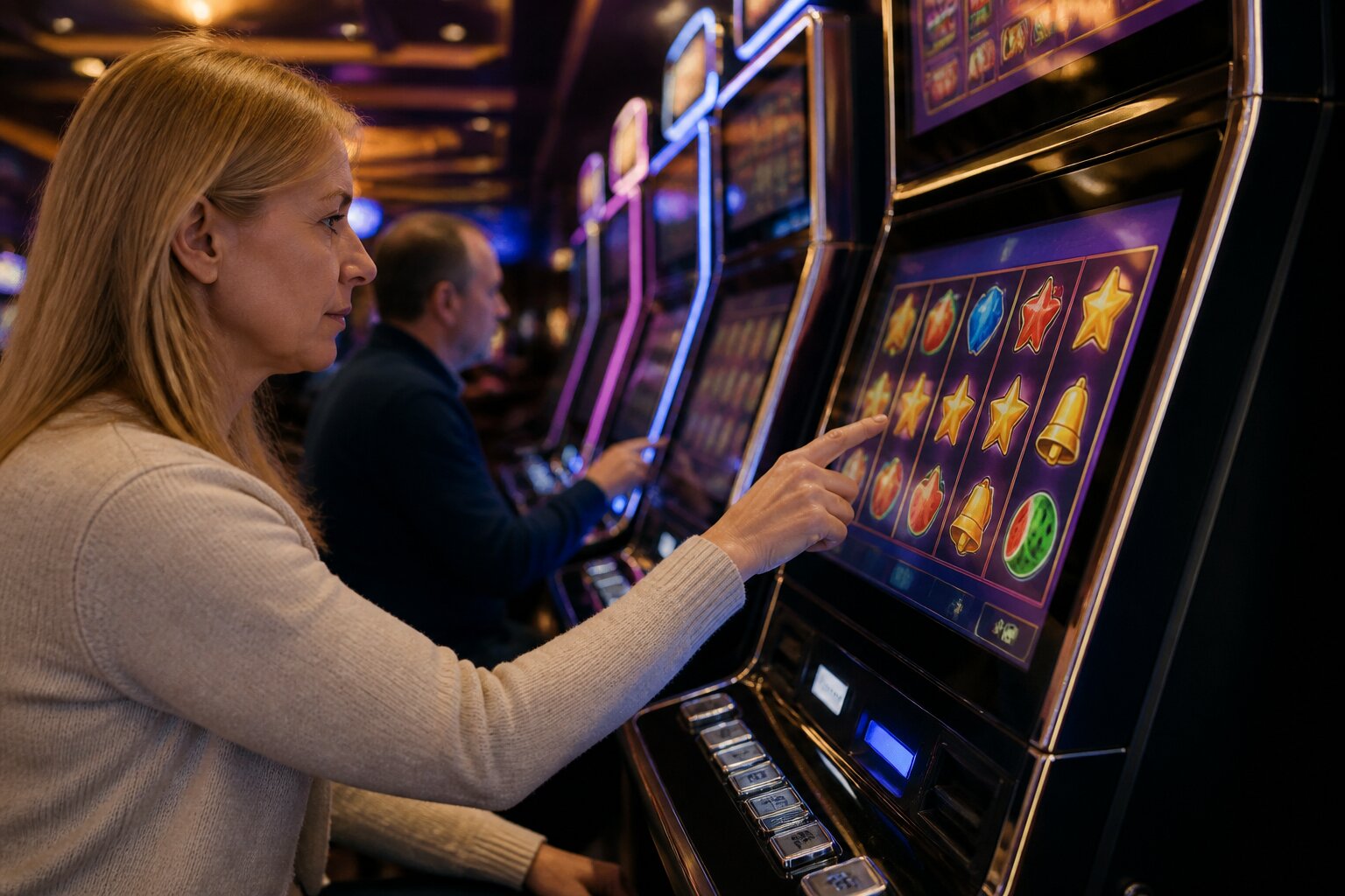 Why Do People Tap on Slot Machine Screens? Behaviour Explained
